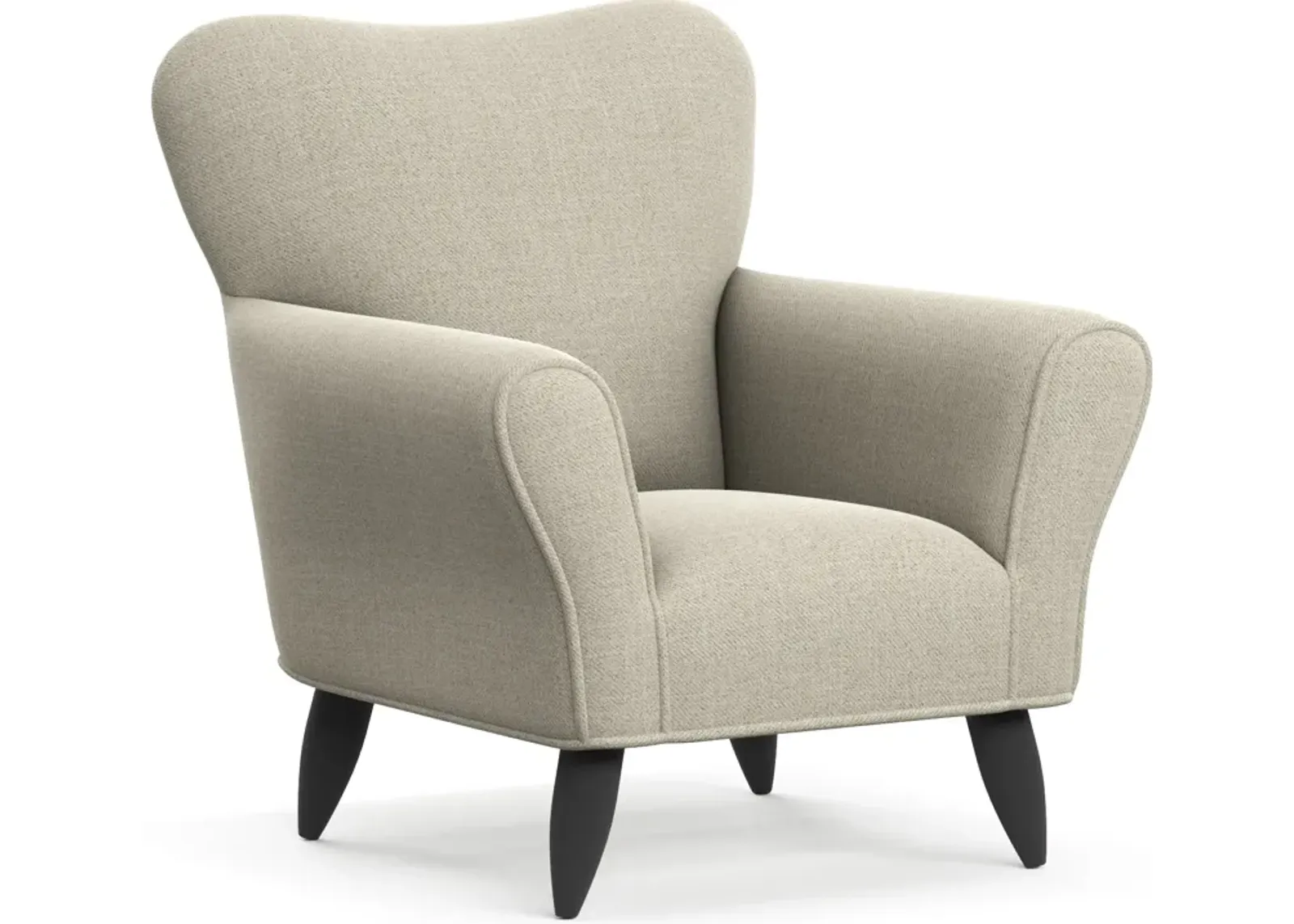 Kady Accent Chair - Broderick Charcoal