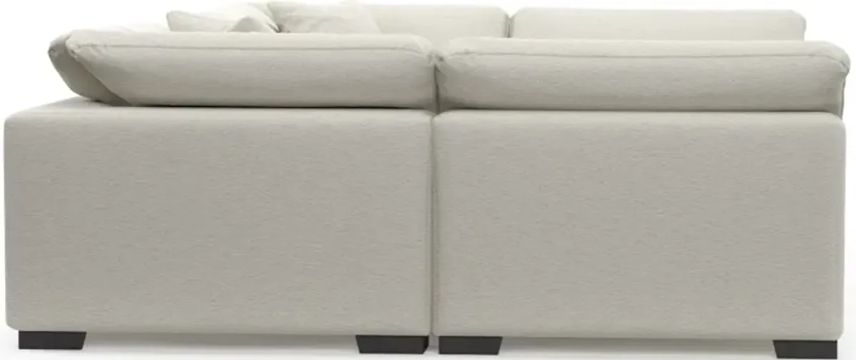 Plush Core Comfort 6-Piece Sectional - Living Large White