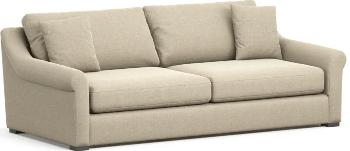 Bowery Foam Comfort 97" Sofa - Broderick Sand