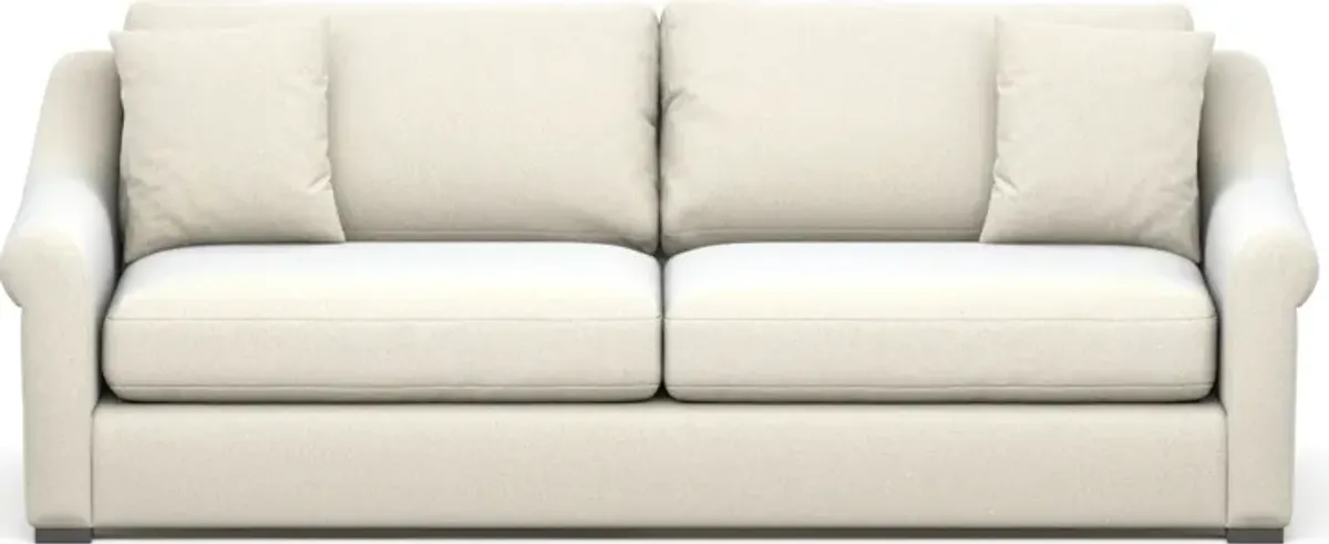 Bowery Foam Comfort 97" Sofa - Fincher Ivory