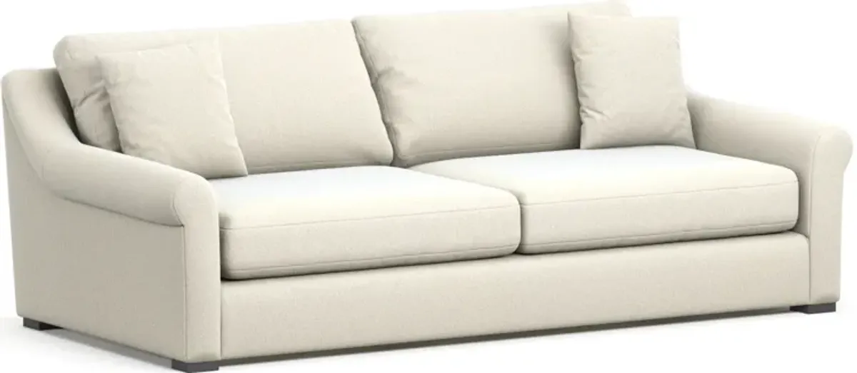 Bowery Foam Comfort 97" Sofa - Fincher Ivory