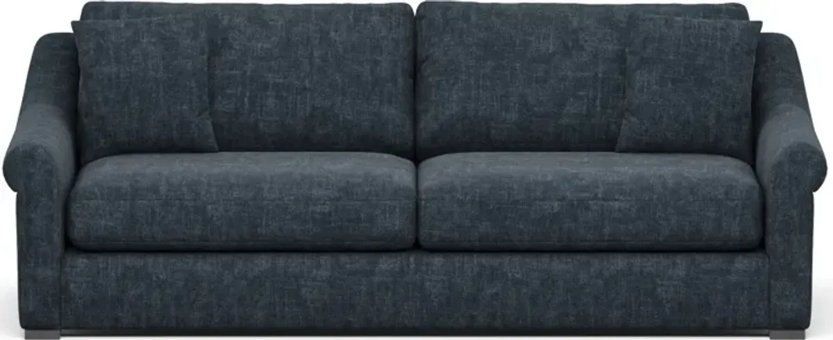 Bowery Foam Comfort 97" Sofa - Argo Navy