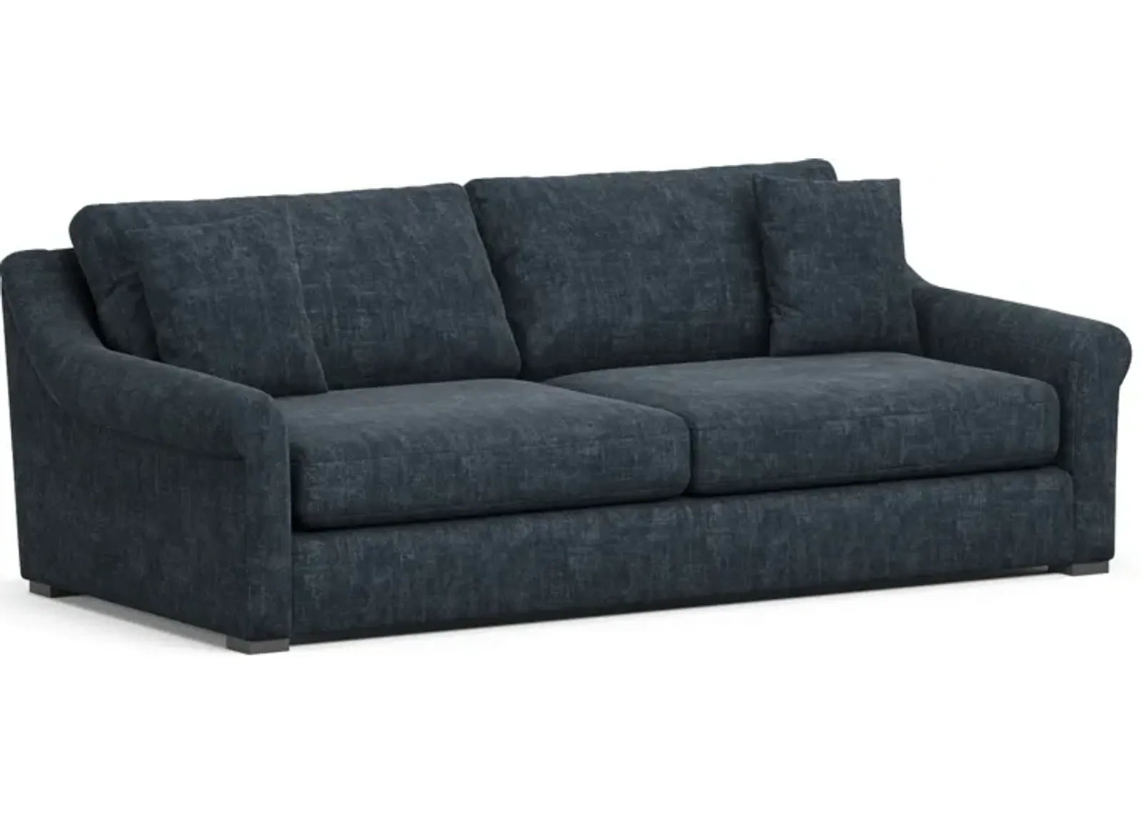 Bowery Foam Comfort 97" Sofa - Argo Navy