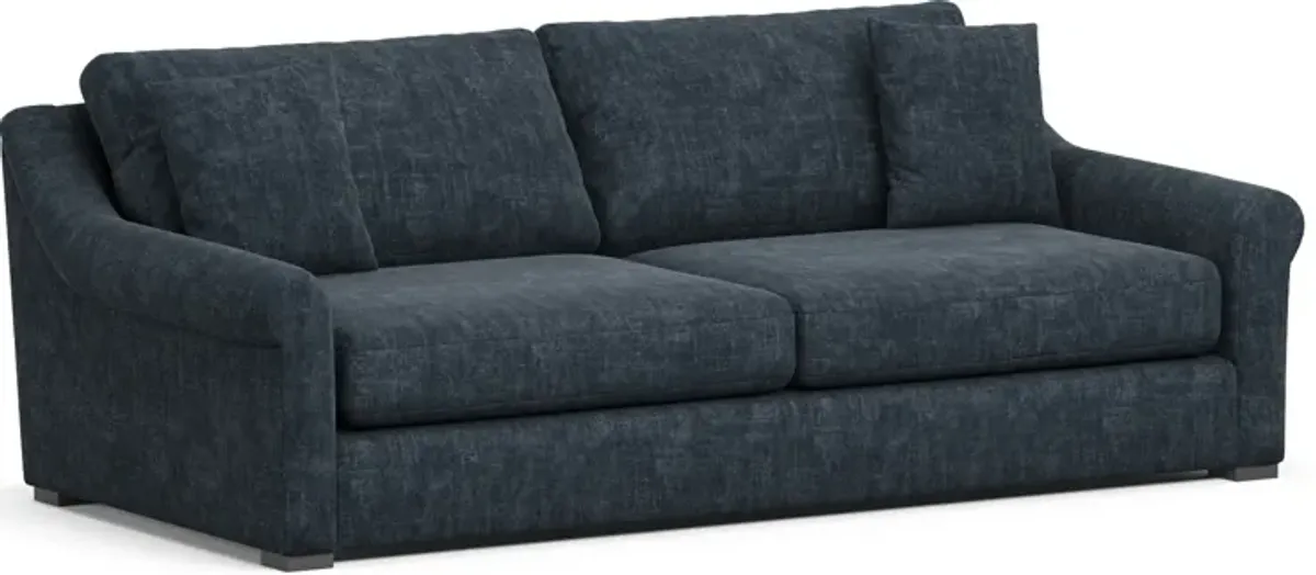 Bowery Foam Comfort 97" Sofa - Argo Navy