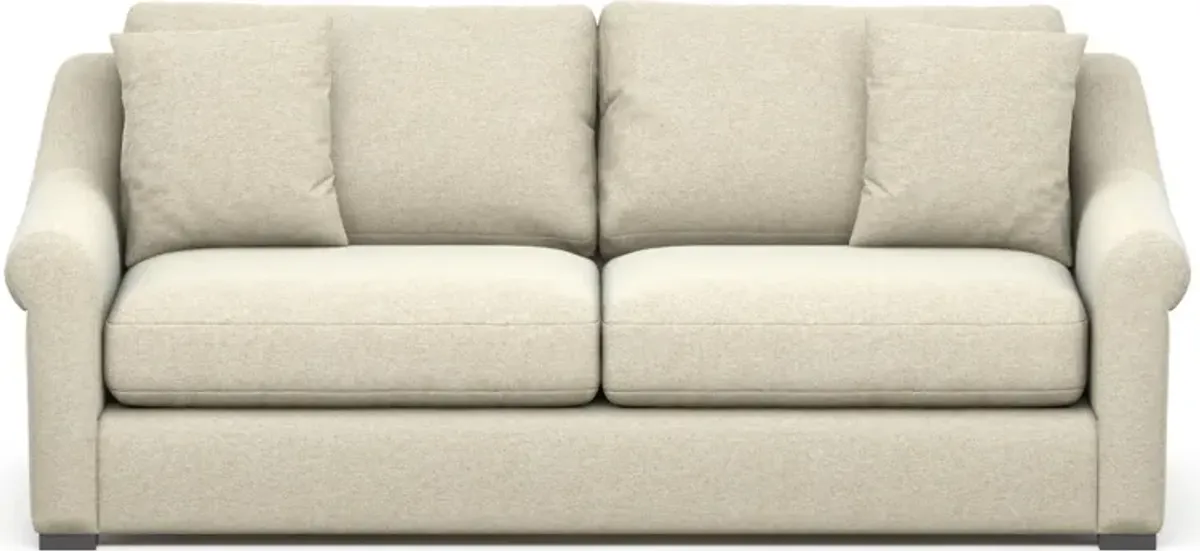 Bowery Foam Comfort 87" Sofa - Bridger Shell