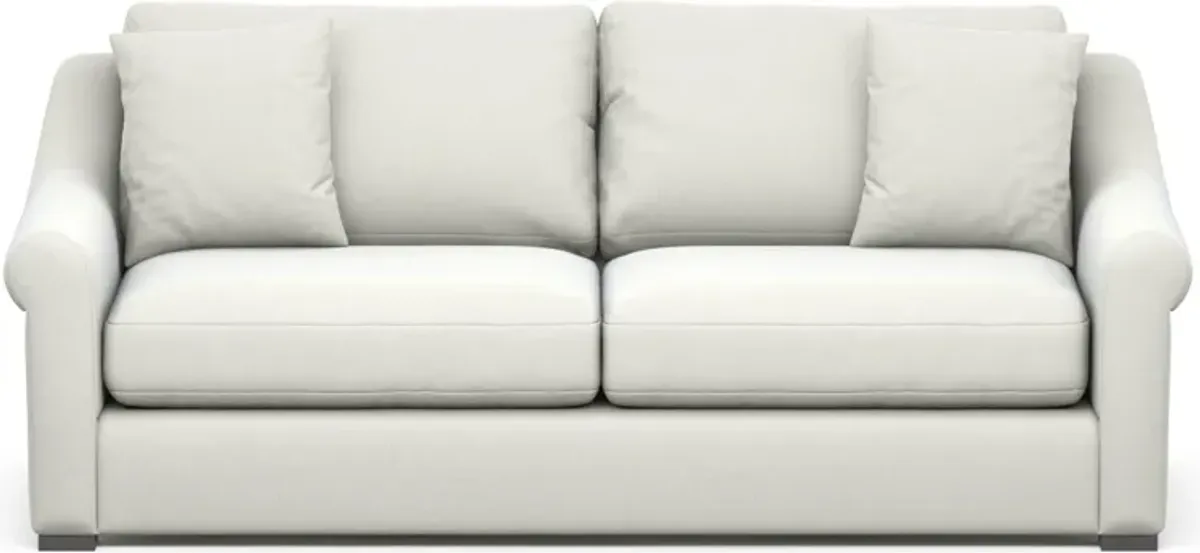 Bowery Foam Comfort 87" Sofa - Liv Arctic