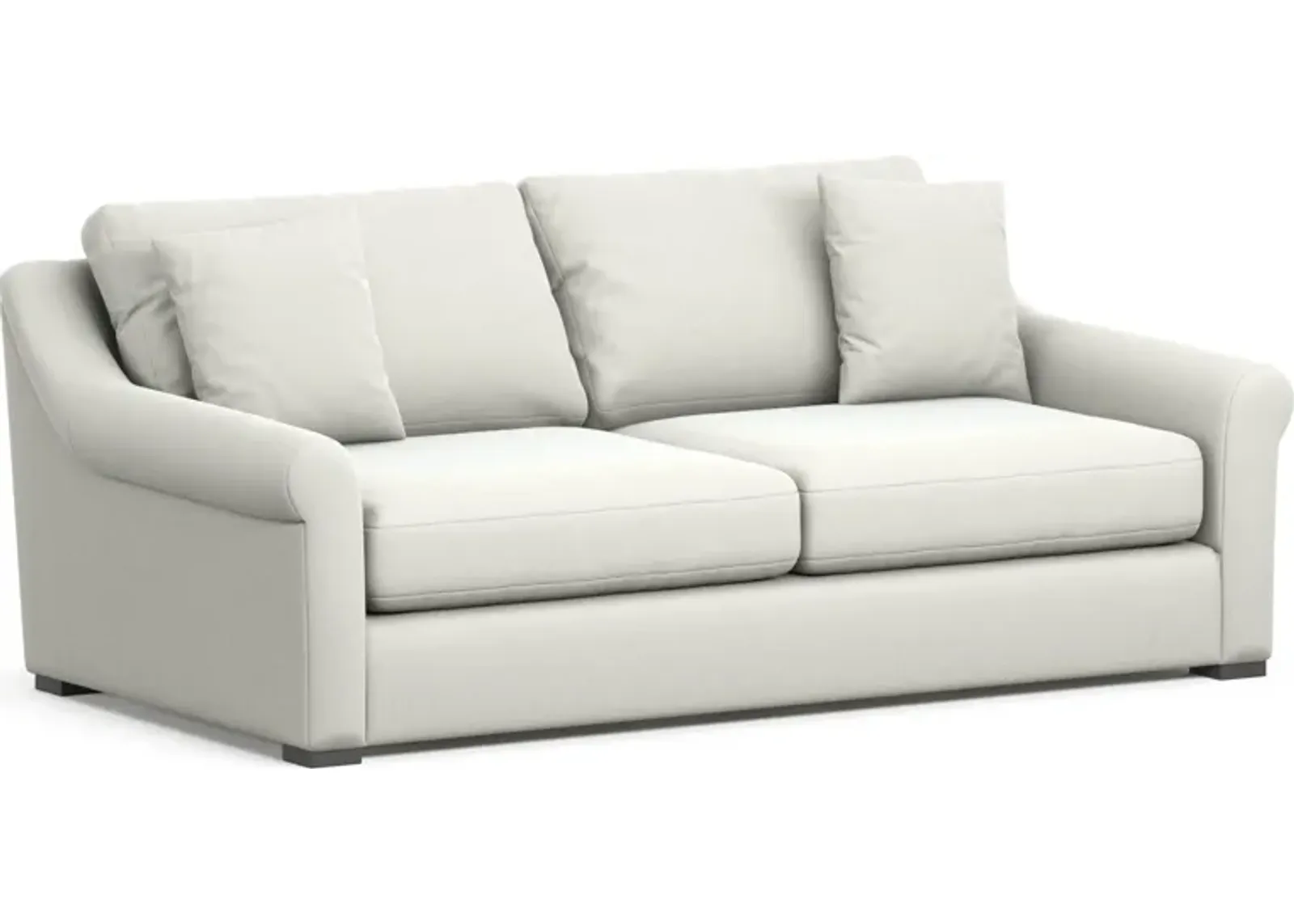 Bowery Foam Comfort 87" Sofa - Liv Arctic