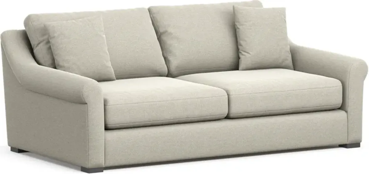 Bowery Foam Comfort 87" Sofa - Liv Dove