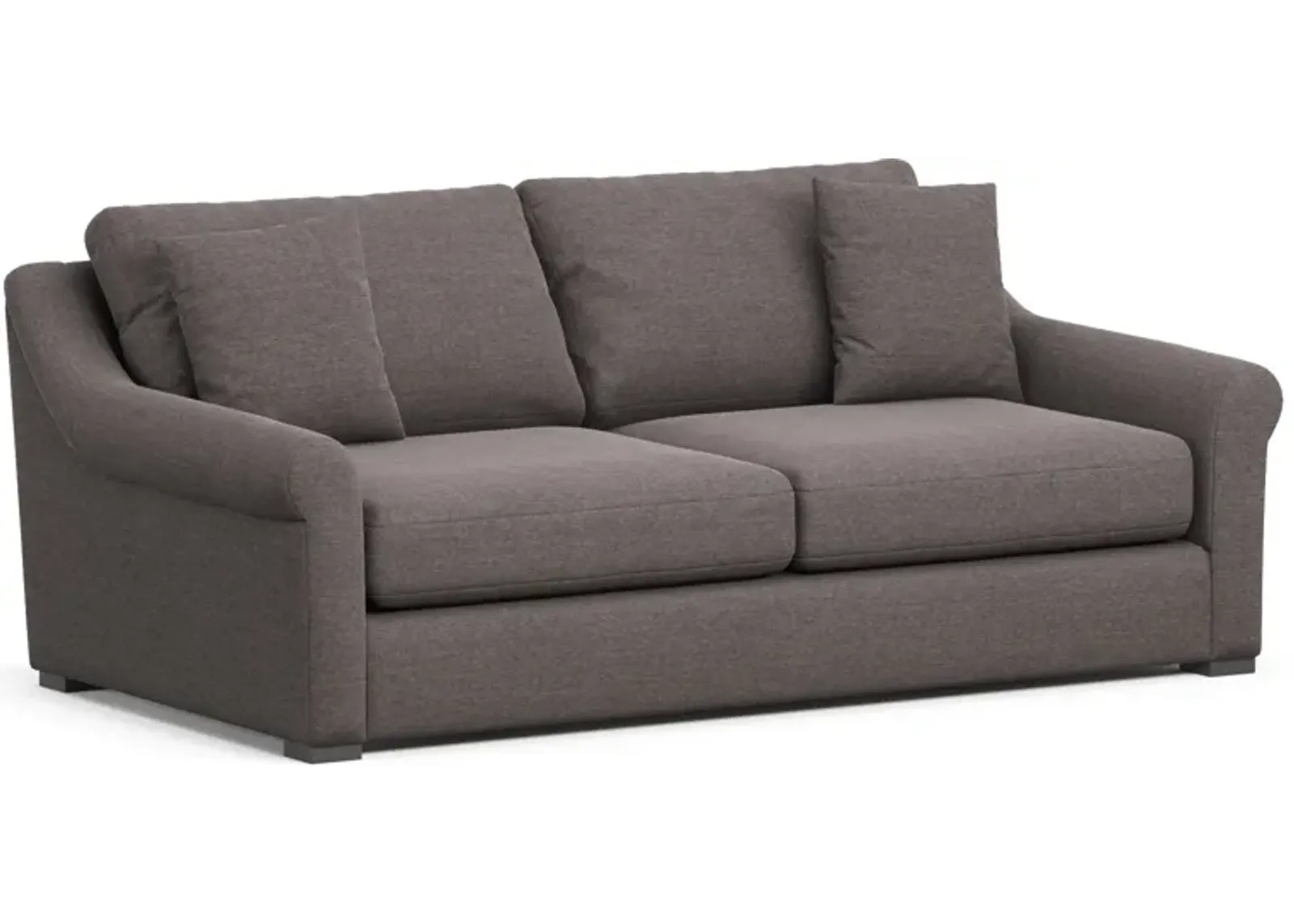 Bowery Foam Comfort 87" Sofa - Presidio Steel