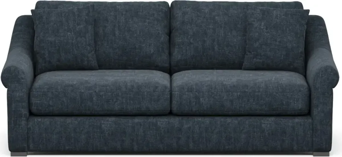 Bowery Foam Comfort 87" Sofa - Argo Navy