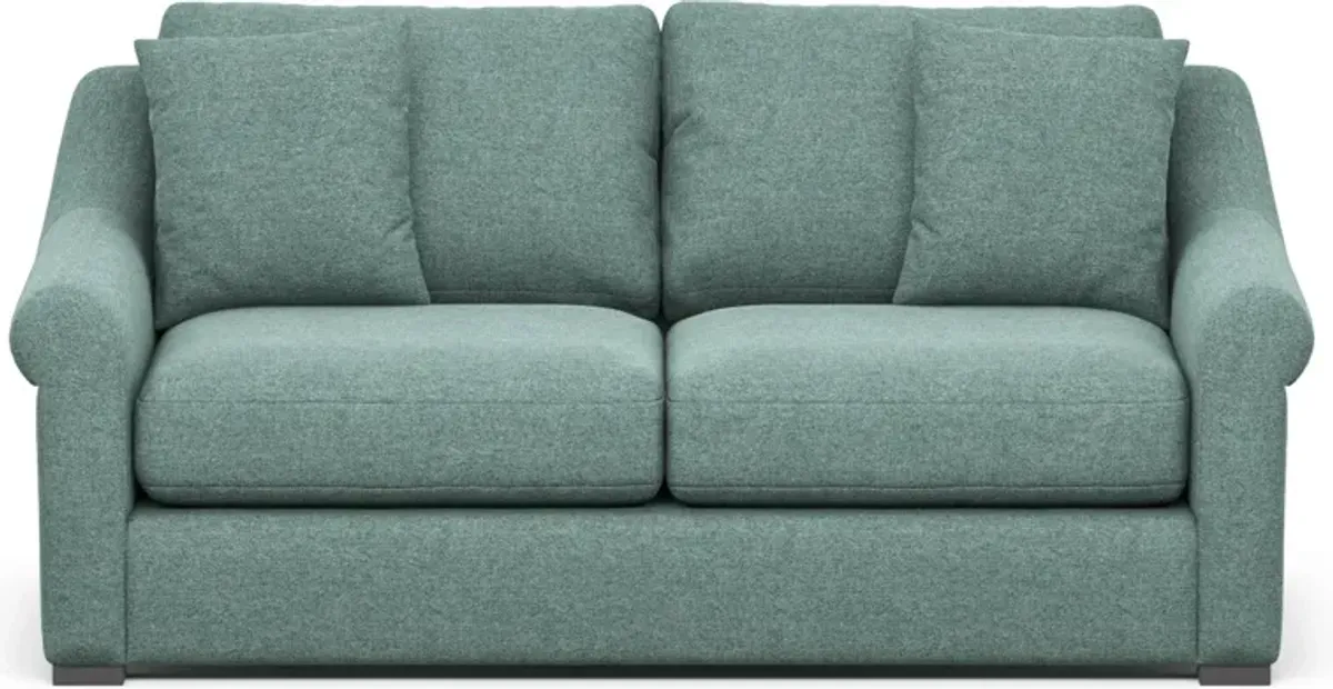 Bowery Foam Comfort 77" Sofa - Bridger Jade