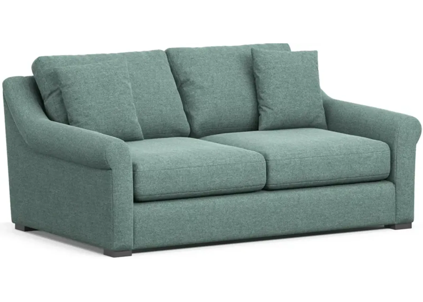 Bowery Foam Comfort 77" Sofa - Bridger Jade