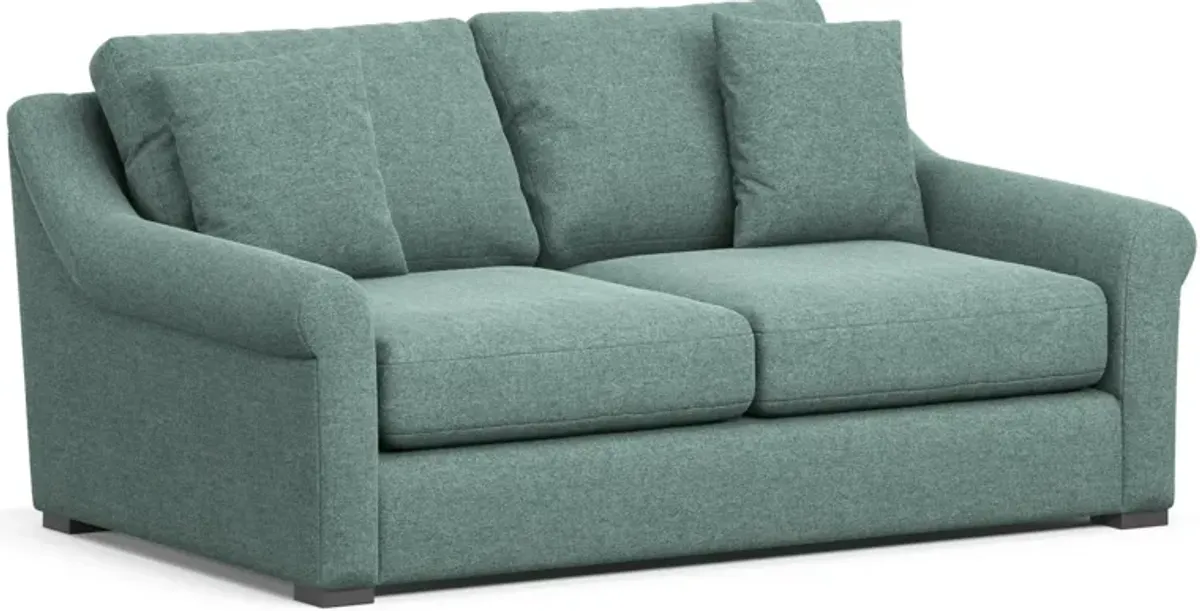 Bowery Foam Comfort 77" Sofa - Bridger Jade