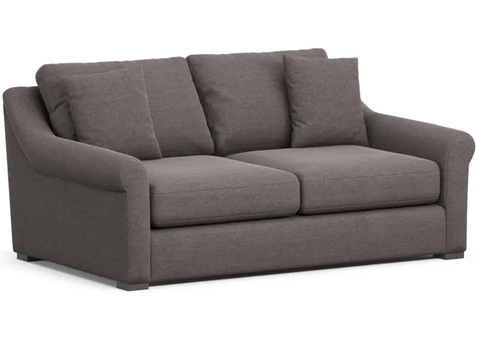 Bowery Foam Comfort 77" Sofa - Presidio Steel