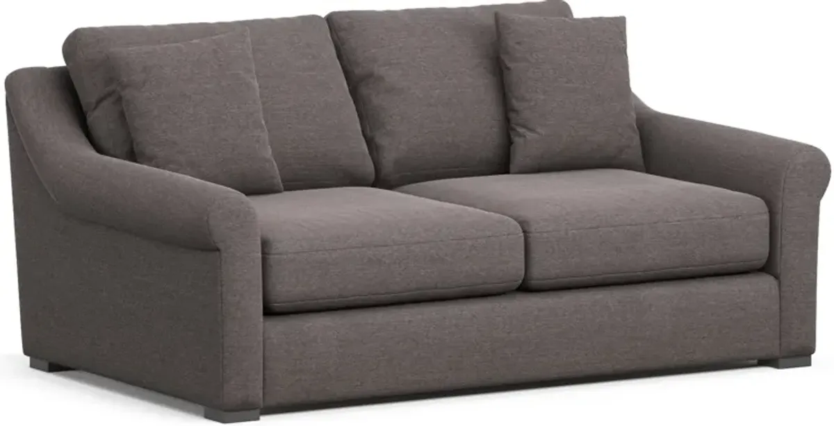 Bowery Foam Comfort 77" Sofa - Presidio Steel