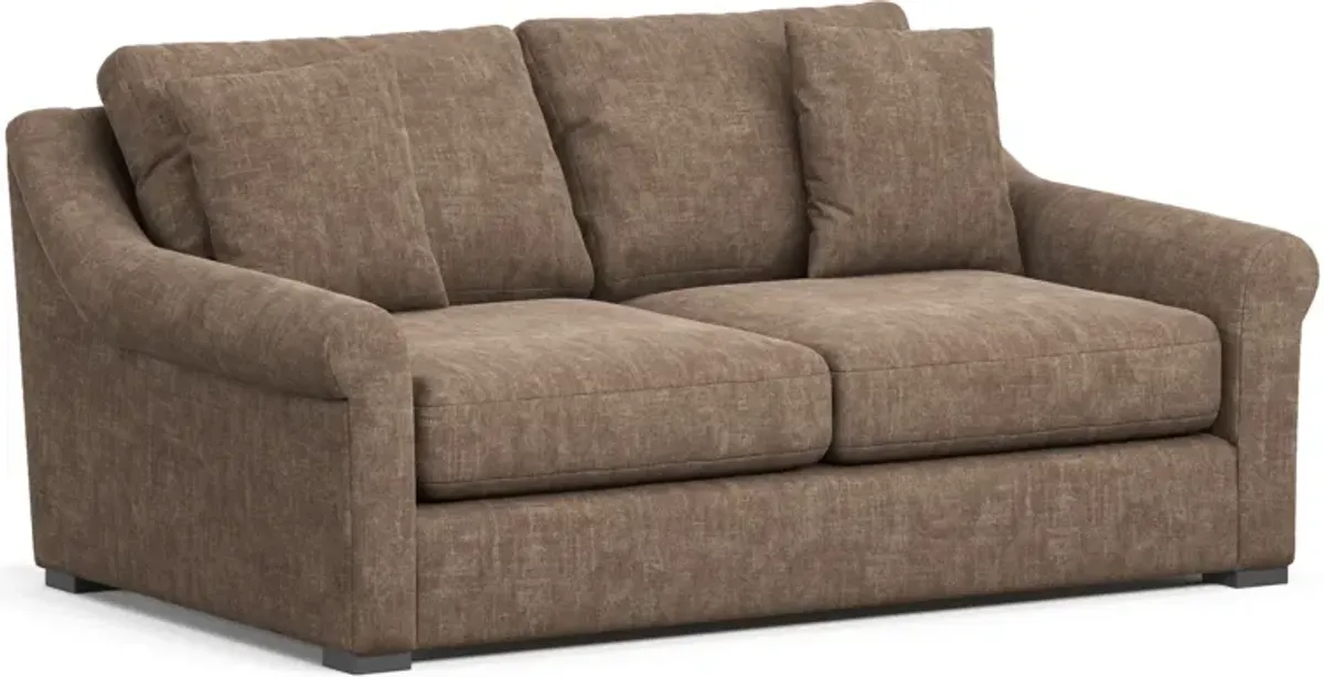 Bowery Foam Comfort 77" Sofa - Argo Java