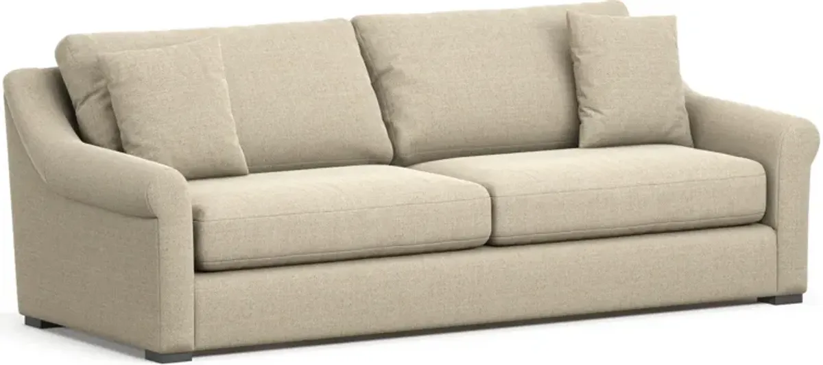 Bowery Foam Comfort 97" Sofa - Broderick Sand