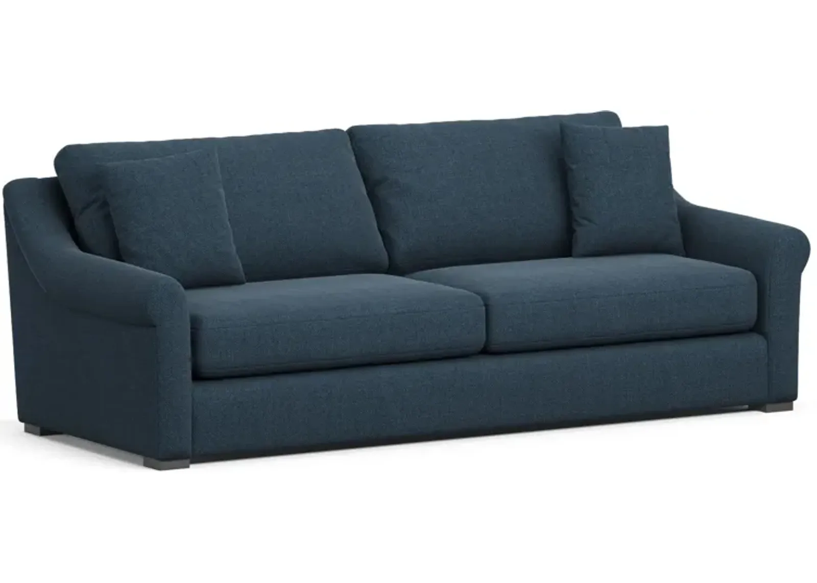 Bowery Foam Comfort 97" Sofa - Broderick Indigo