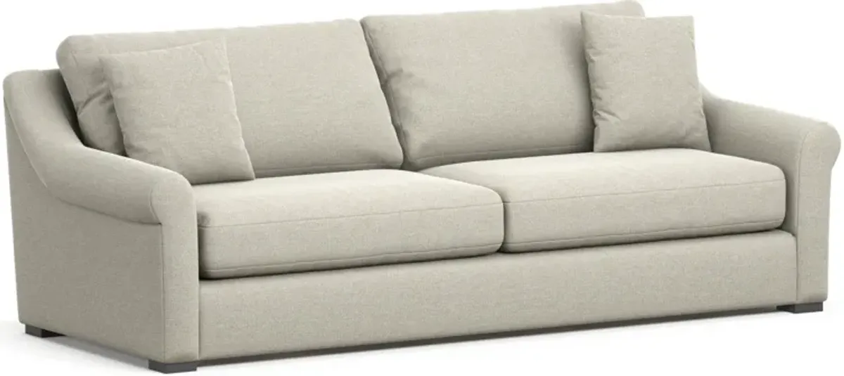 Bowery Foam Comfort 97" Sofa - Liv Dove