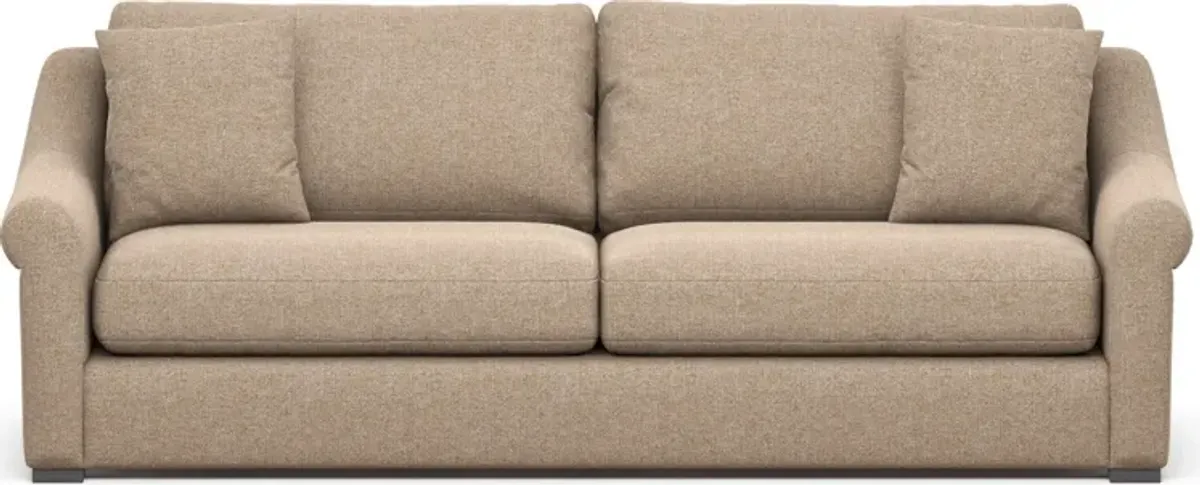 Bowery Foam Comfort 97" Sofa - Liv Wicker