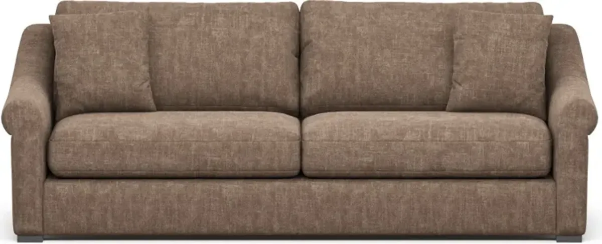 Bowery Foam Comfort 97" Sofa - Argo Java