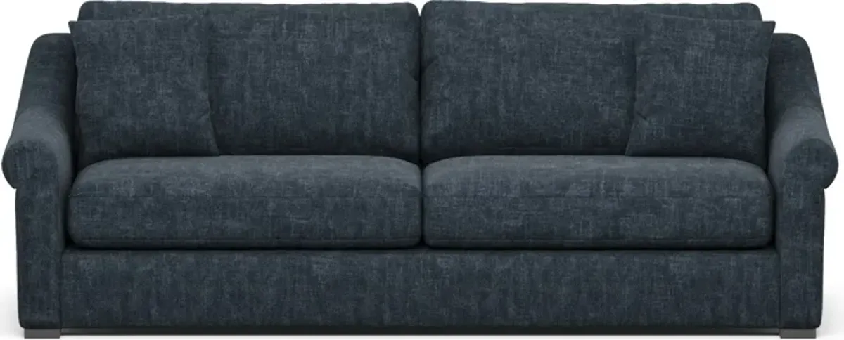 Bowery Foam Comfort 97" Sofa - Argo Navy