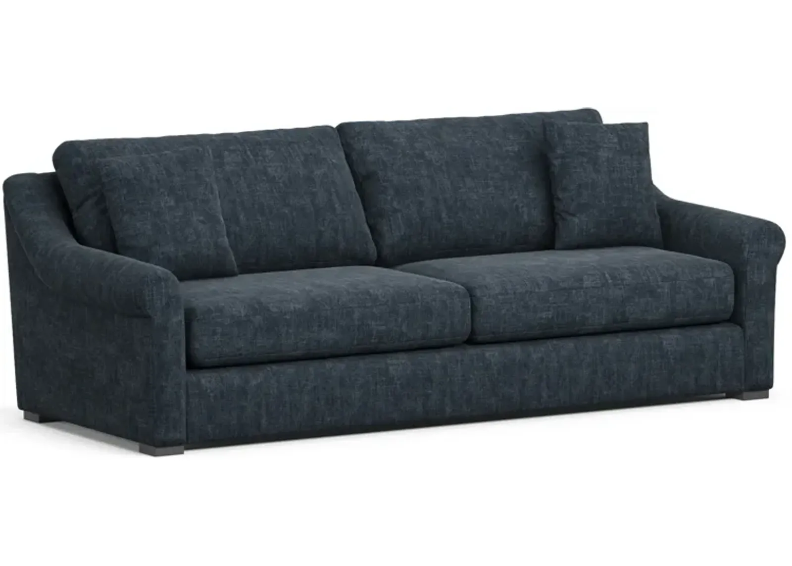 Bowery Foam Comfort 97" Sofa - Argo Navy