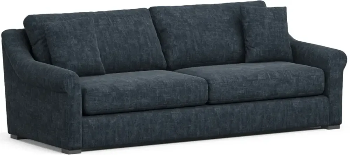 Bowery Foam Comfort 97" Sofa - Argo Navy