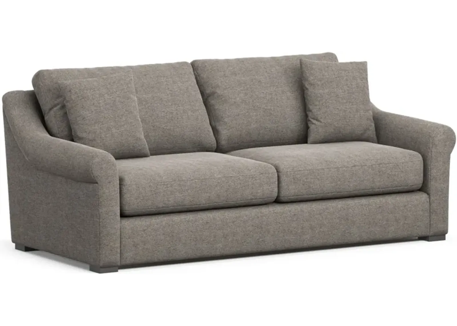 Bowery Foam Comfort 87" Sofa - Bridger Metal