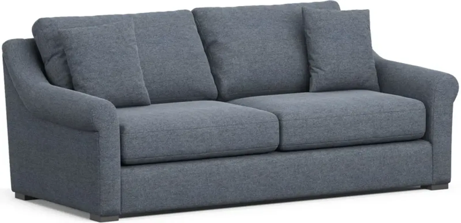 Bowery Foam Comfort 87" Sofa - Bridger Navy