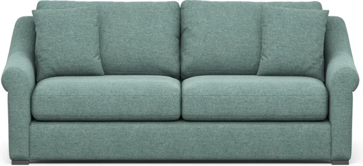 Bowery Foam Comfort 87" Sofa - Bridger Jade