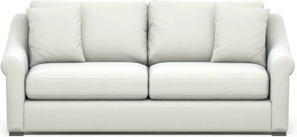 Bowery Foam Comfort 87" Sofa - Liv Arctic