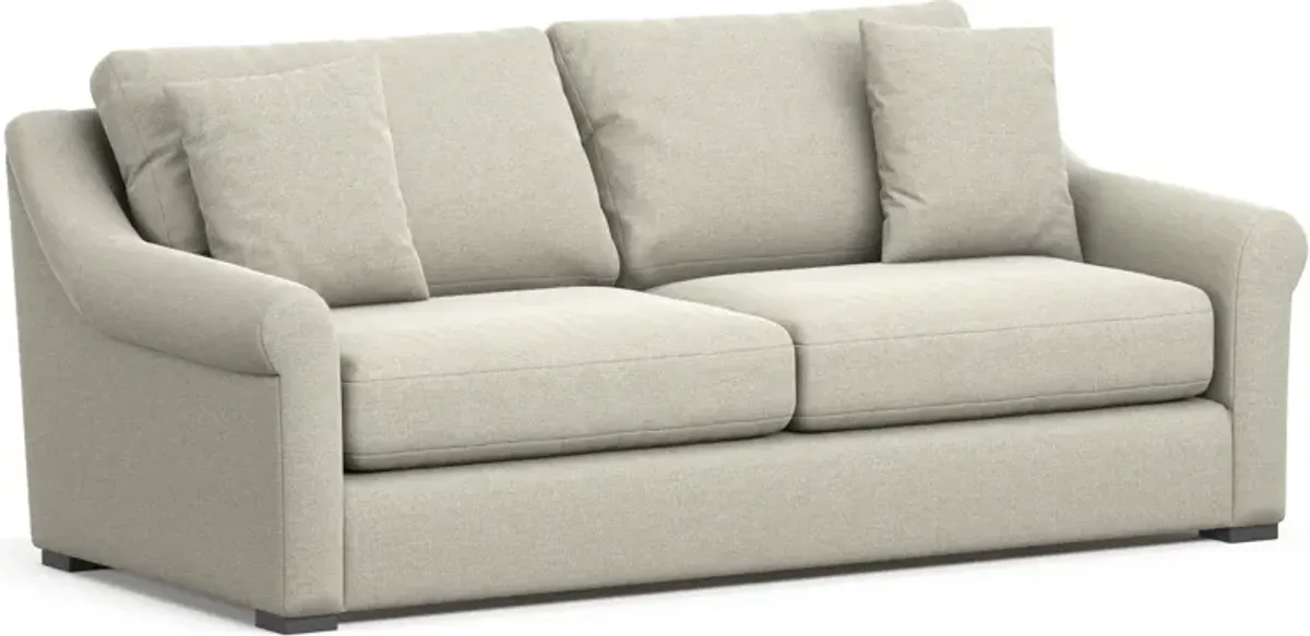 Bowery Foam Comfort 87" Sofa - Liv Dove