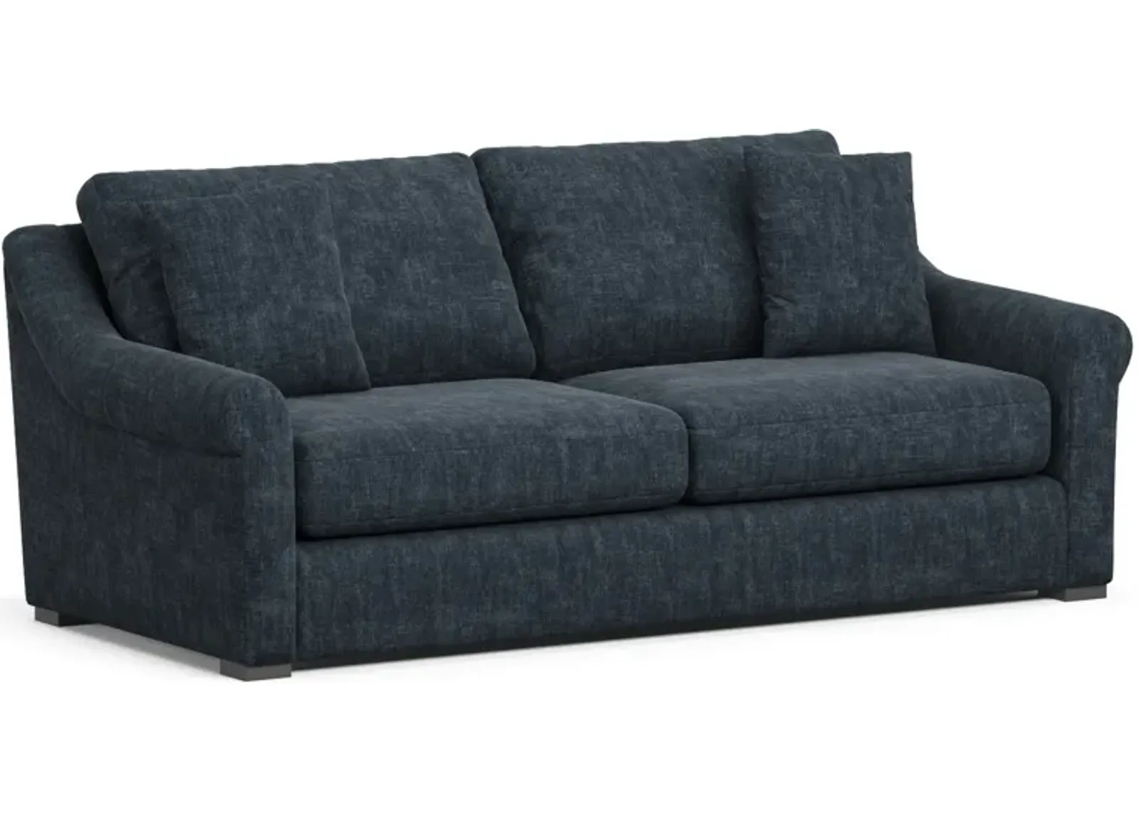 Bowery Foam Comfort 87" Sofa - Argo Navy