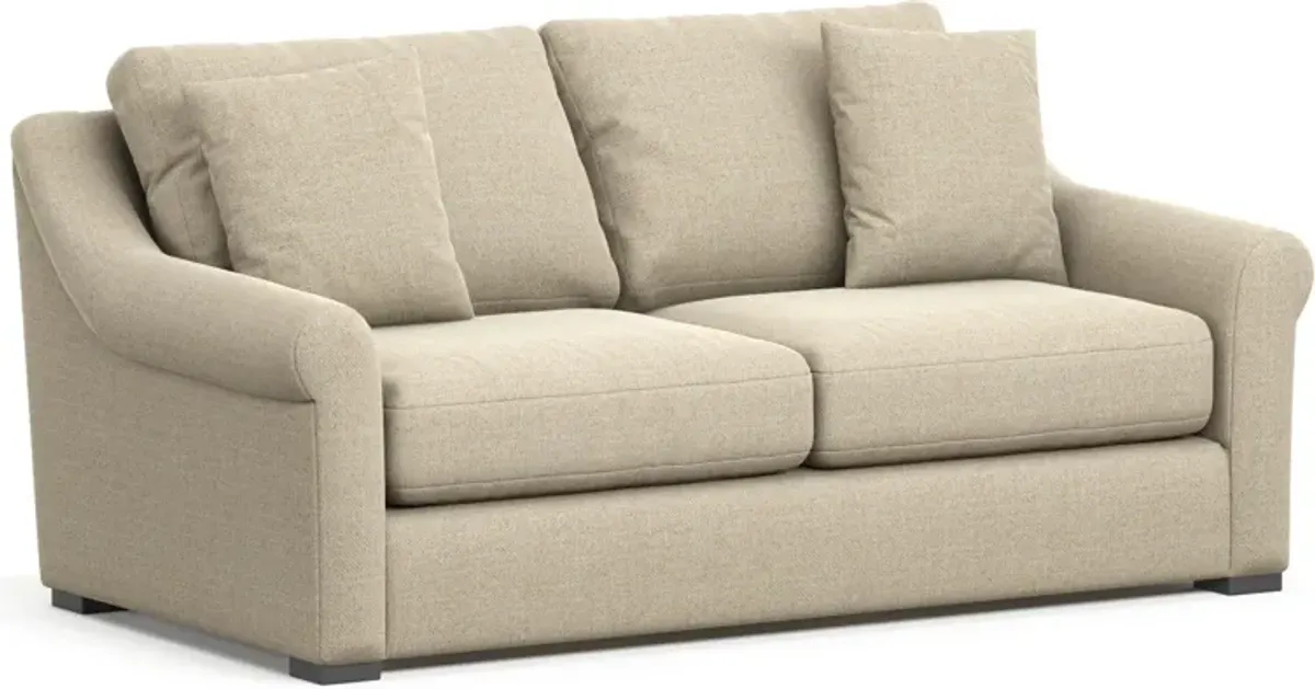 Bowery Foam Comfort 77" Sofa - Broderick Sand