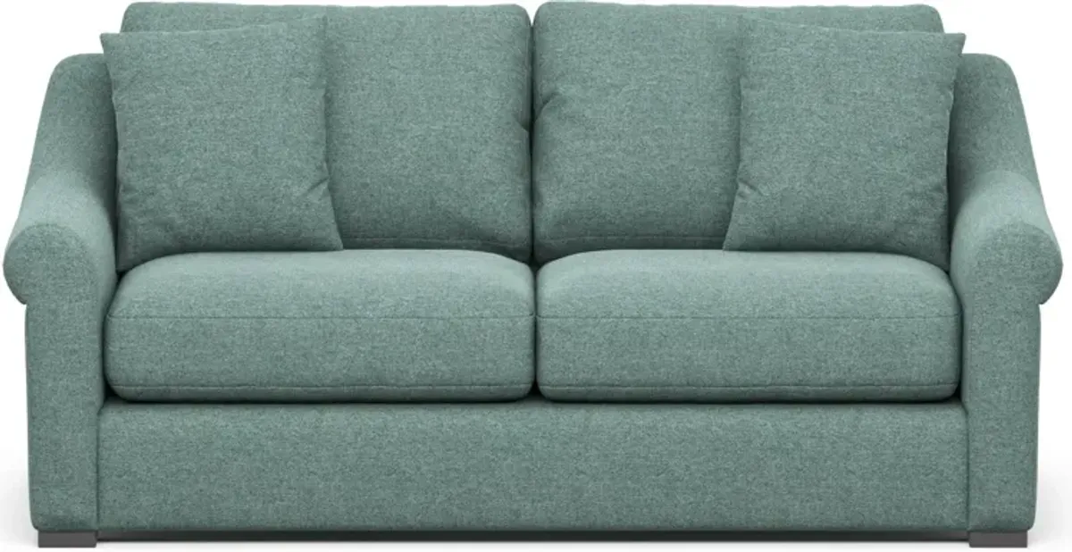 Bowery Foam Comfort 77" Sofa - Bridger Jade