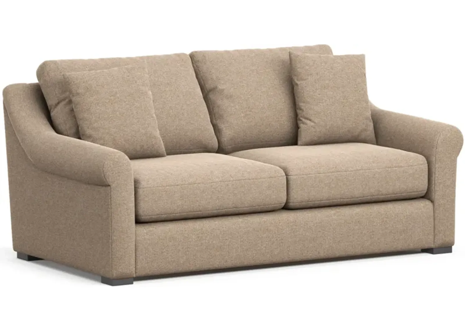 Bowery Foam Comfort 77" Sofa - Liv Wicker