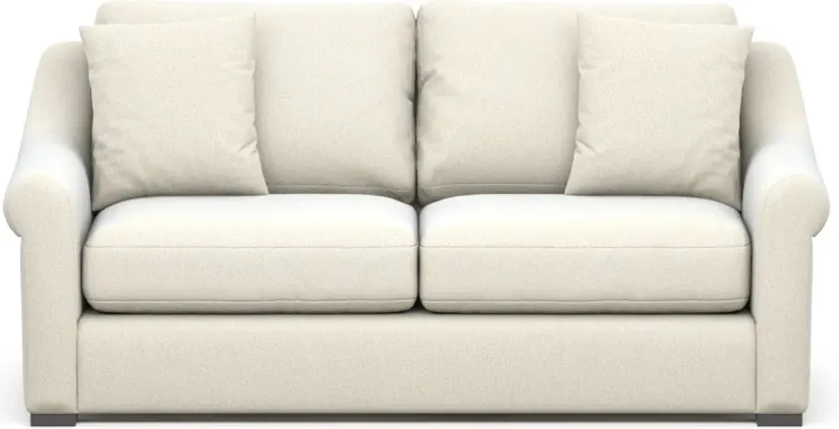 Bowery Foam Comfort 77" Sofa - Fincher Ivory