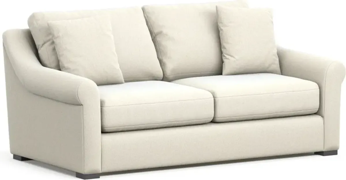 Bowery Foam Comfort 77" Sofa - Fincher Ivory