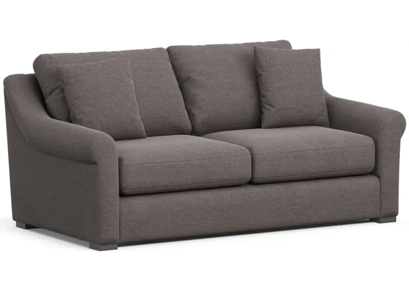 Bowery Foam Comfort 77" Sofa - Presidio Steel