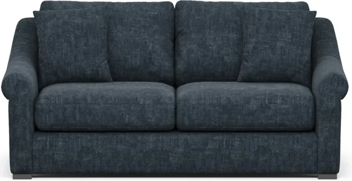 Bowery Foam Comfort 77" Sofa - Argo Navy