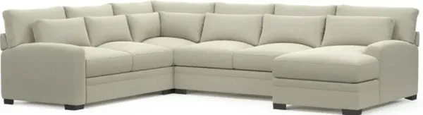 Boston Hybrid Comfort Sectional - Liv Dove