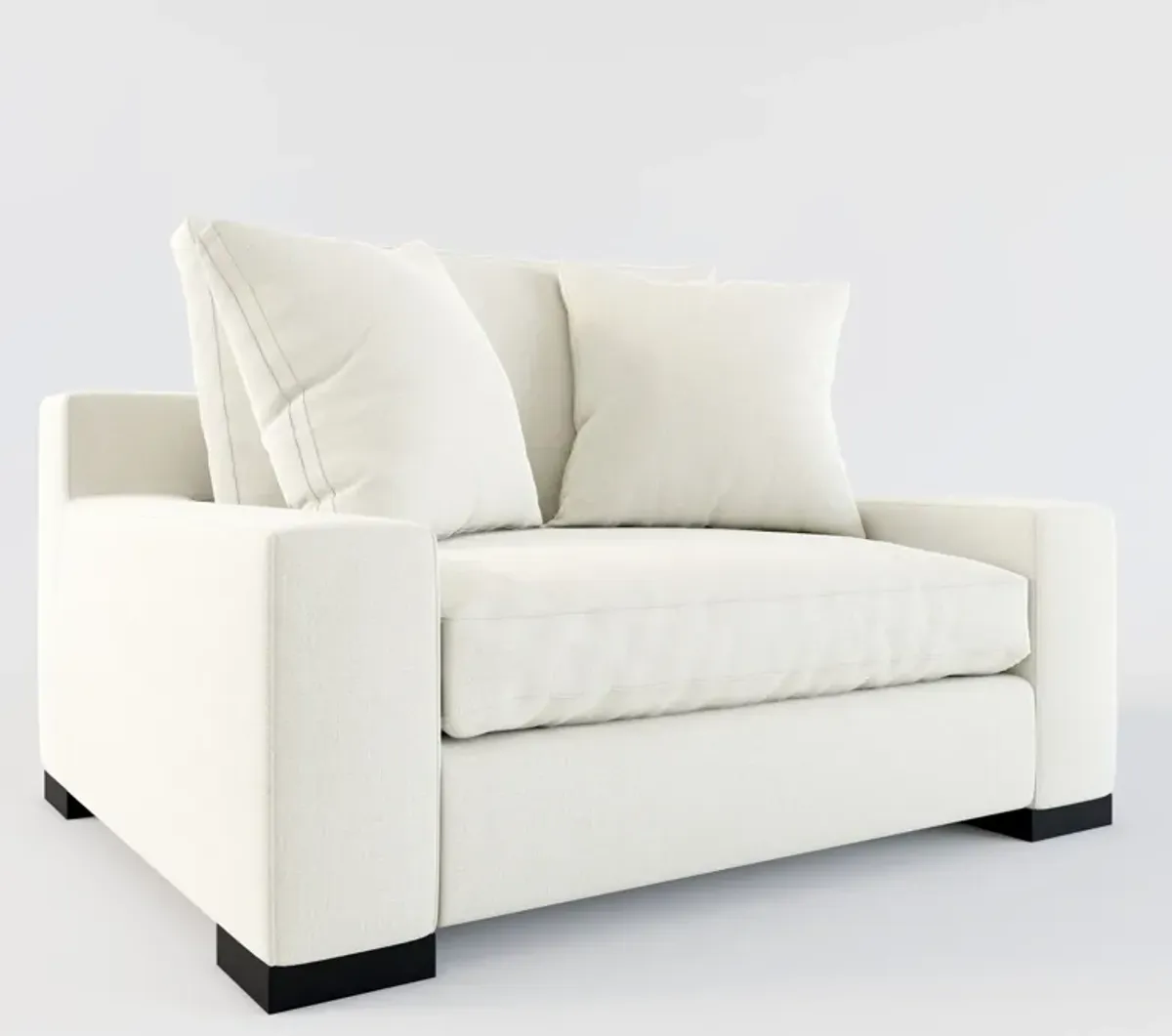 Ethan Hybrid Comfort Chair and a Half - Anders Ivory