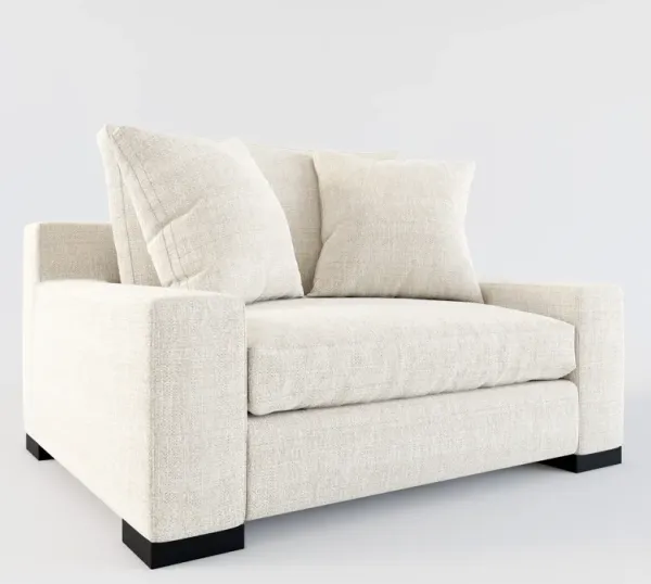 Ethan Hybrid Comfort Chair and a Half - Mason Porcelain