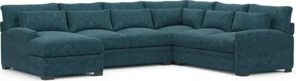Boston Hybrid Comfort Sectional - Argo Tropic