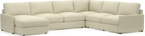 Jasper Foam Comfort Eco Performance 4-Piece Sectional - Bridger Shell