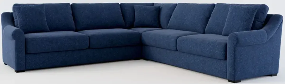 Bowery 3-Piece Sectional - Oslo Navy