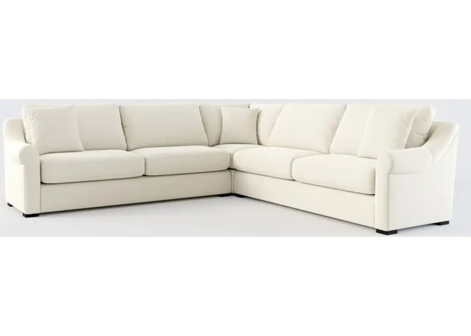 Bowery 3-Piece Sectional - Curious Pearl