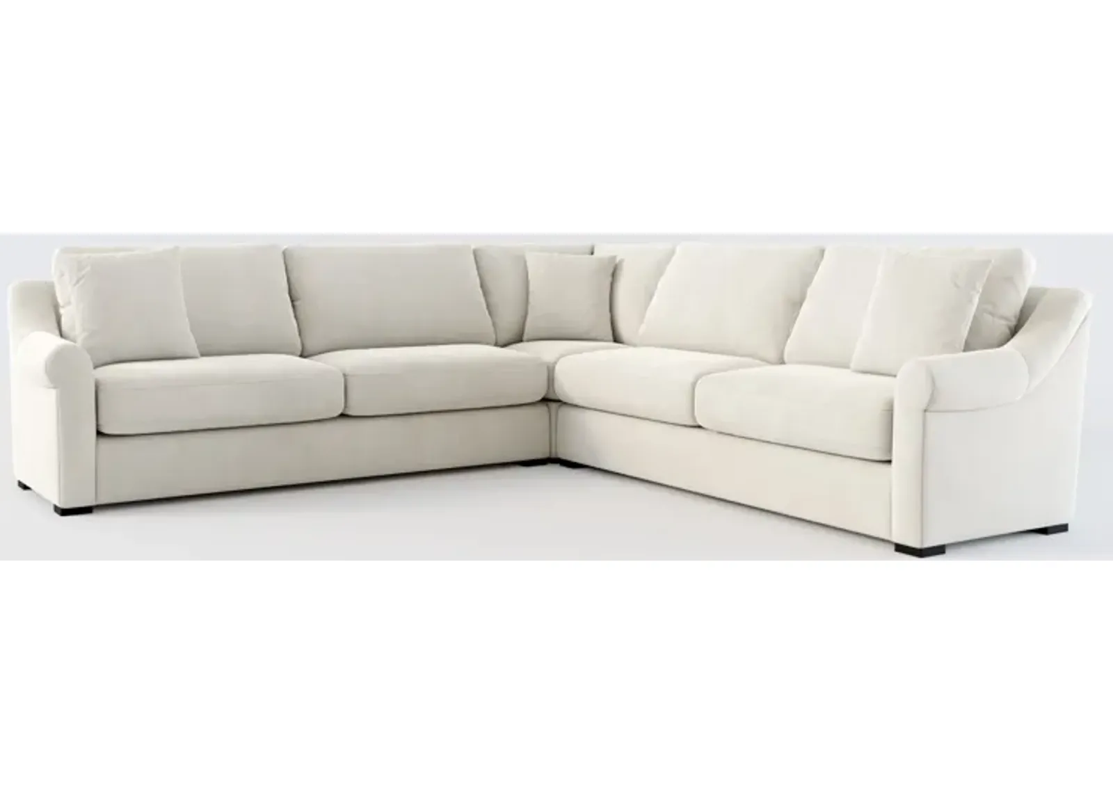 Bowery 3-Piece Sectional - Laurent Beach