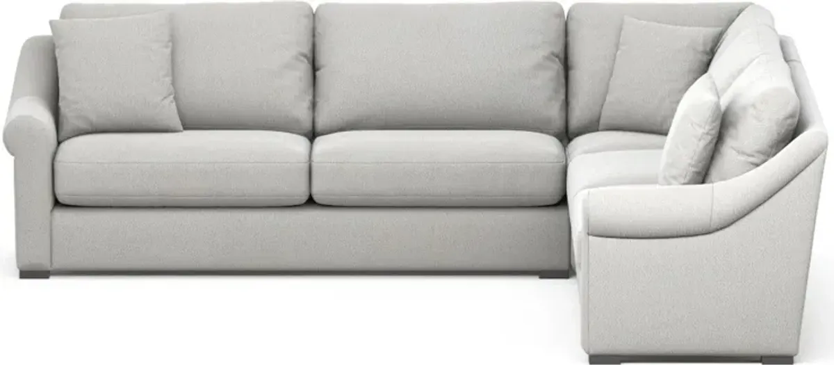 Bowery 3-Piece Sectional - Oslo Snow